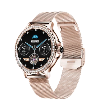 Смарт-часы NX19 с Bluetooth-вызовом, пульсометром, сном, монитором артериального давления, спортивные смарт-часы для женщин, Леди, девочек, фитнес-смарт-браслет