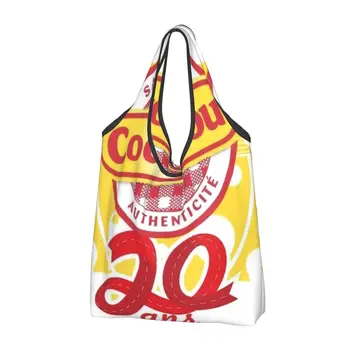 Сумка-тоут для покупок продуктов Cochonou, женские забавные сумки через плечо для покупателей, сумки большой емкости